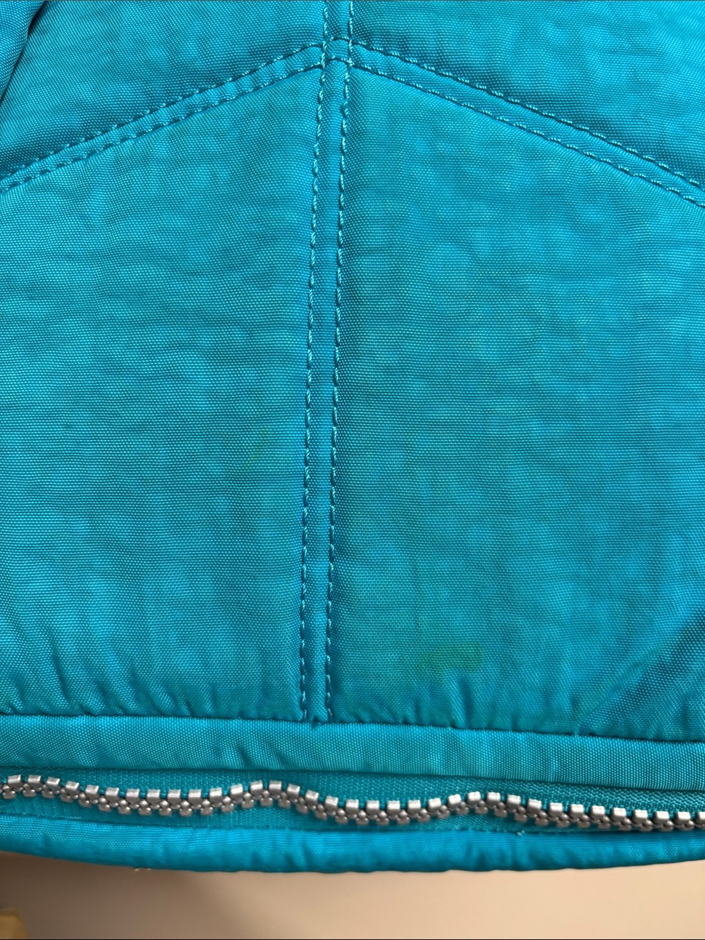 Kipling Backpack Turquoise w Charm - Picture 7 of 11